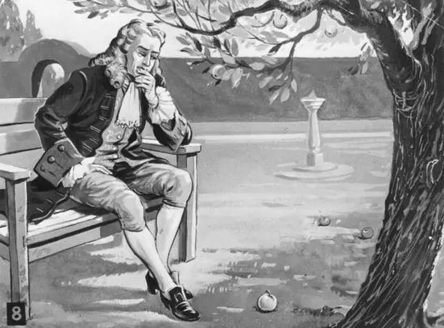 牛顿被苹果砸的故事英语版(牛顿被苹果砸的故事详细)